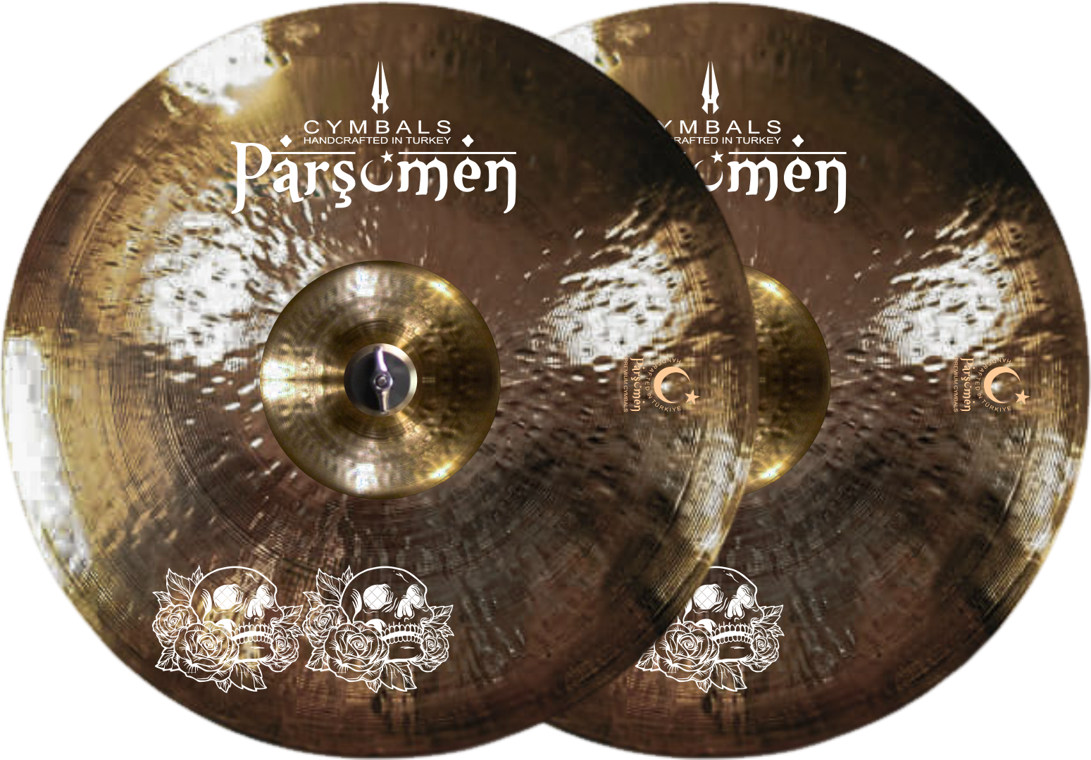 Skull & Roses Hi Hats